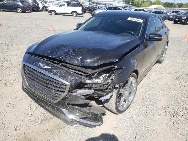 Photo 9 from auction – 2018 GENESIS G80 BASE with VIN KMHGN4JE0JU232184
