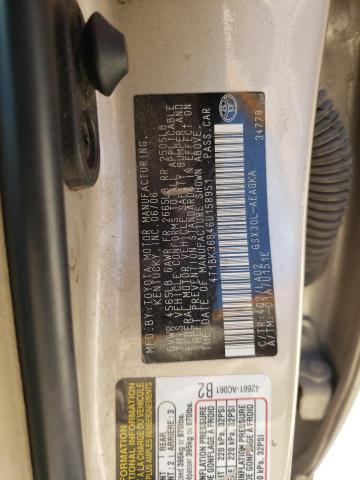 Photo 10 from auction – 2006 TOYOTA AVALON 4D with VIN 4T1BK36B46U158951