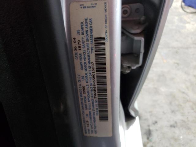 Photo 10 from auction – 2005 VOLKSWAGEN JETTA GLS with VIN 3VWSR69M65M015207