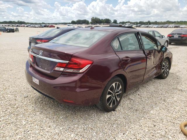 Photo 4 from auction – 2013 HONDA CIVIC EXL with VIN 19XFB2F91DE036301