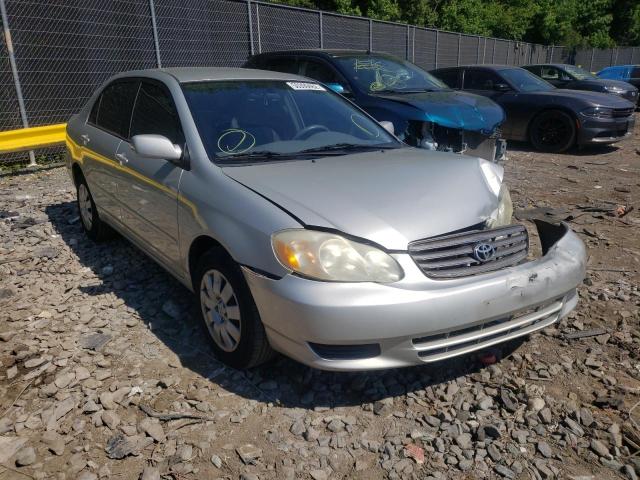TOYOTA COROLLA CE 2003 with VIN 1NXBR38E73Z050869 - Photo from auction