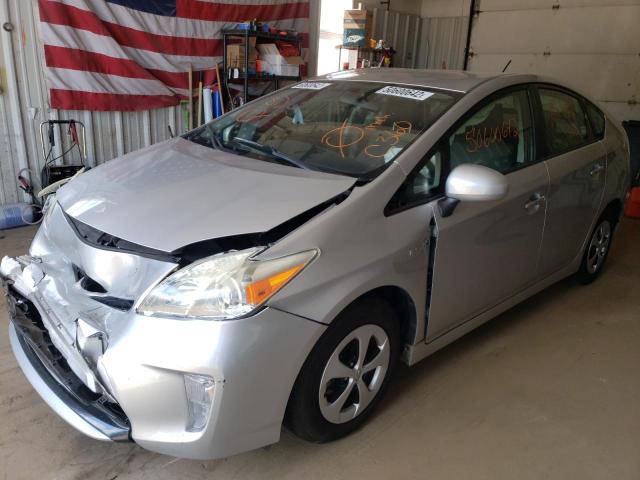 Photo 2 from auction – 2014 TOYOTA PRIUS with VIN JTDKN3DU3E1746534