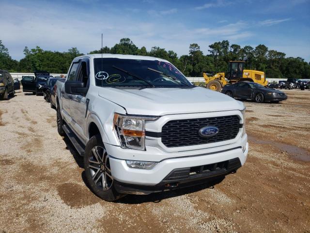 FORD F150 SUPER 2021 with VIN 1FTEW1EP1MKE73657 - Photo from auction
