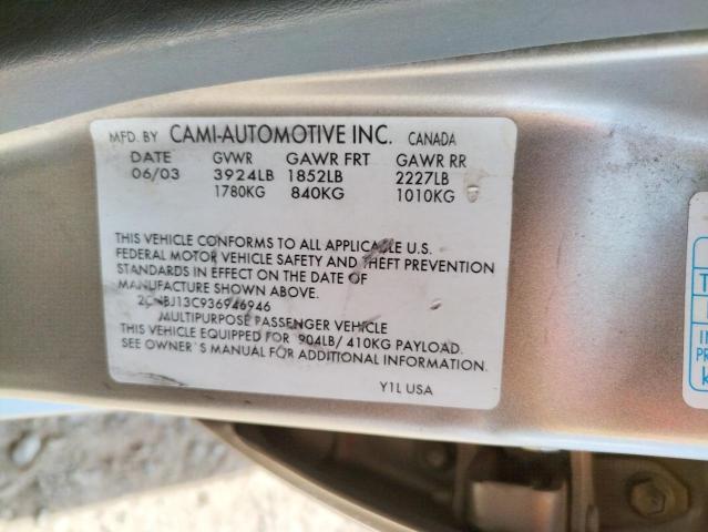 Photo 10 from auction – 2003 CHEVROLET TRACKER with VIN 2CNBJ13C936946946