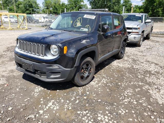 Photo 2 from auction – 2016 JEEP RENEGADE S with VIN ZACCJBATXGPC96891