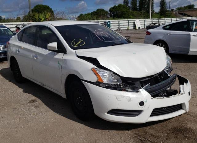 NISSAN SENTRA S 2014 with VIN 3N1AB7AP2EL675610 - Photo from auction