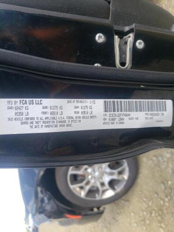Photo 10 from auction – 2015 DODGE CHARGER with VIN 2C3CDXJG2FH746044