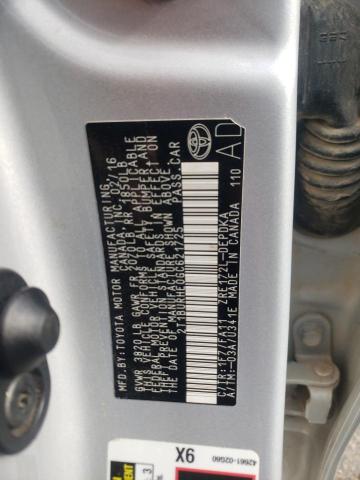 Photo 10 from auction – 2016 TOYOTA COROLLA L with VIN 2T1BURHE0GC621725