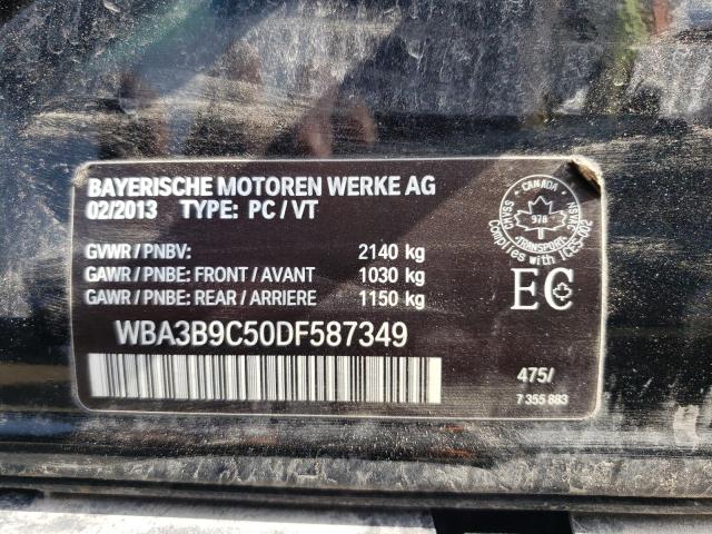 Photo 10 from auction – 2013 BMW 335 XI with VIN WBA3B9C50DF587349