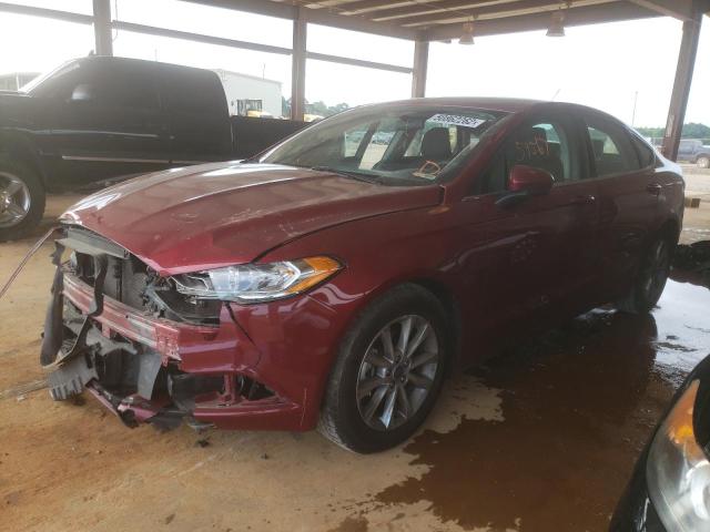 Photo 2 from auction – 2017 FORD FUSION SE with VIN 3FA6P0HD1HR410885