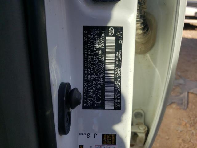 Photo 10 from auction – 2010 TOYOTA PRIUS with VIN JTDKN3DU9A0211322
