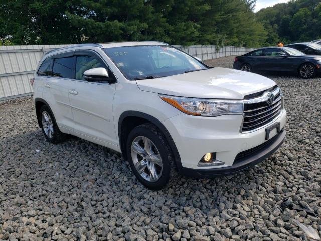TOYOTA HIGHLANDER 2015 with VIN 5TDDKRFHXFS200385 - Photo from auction