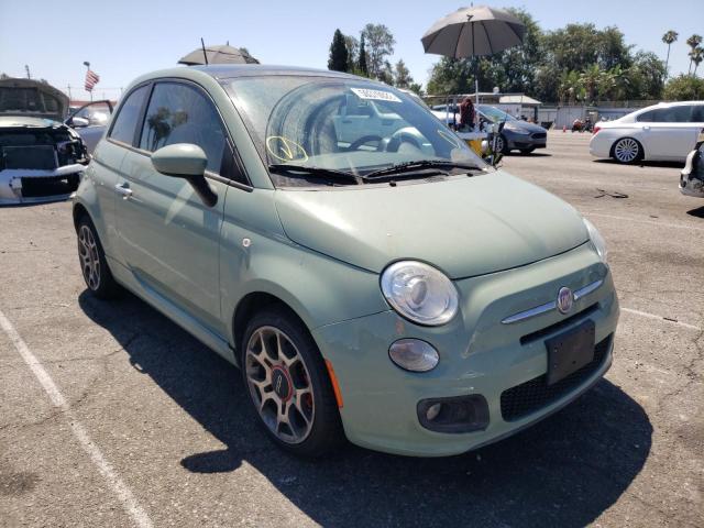 FIAT 500 SPORT 2012 with VIN 3C3CFFBR9CT360857 - Photo from auction
