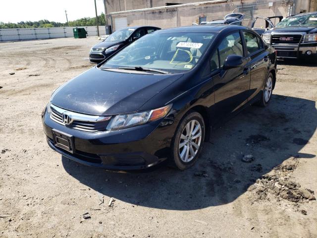 Photo 2 from auction – 2012 HONDA CIVIC EX with VIN 19XFB2F87CE372525