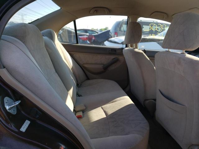 Photo 6 from auction – 2001 HONDA CIVIC LX with VIN JHMES16541S006056
