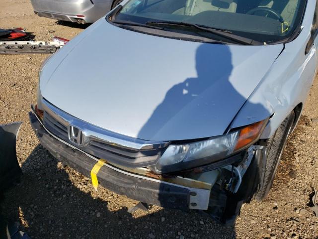 Photo 9 from auction – 2012 HONDA CIVIC LX with VIN 2HGFB2F56CH517159