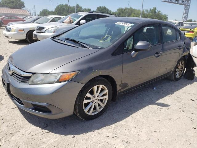 Photo 2 from auction – 2012 HONDA CIVIC EXL with VIN 2HGFB2F91CH506850