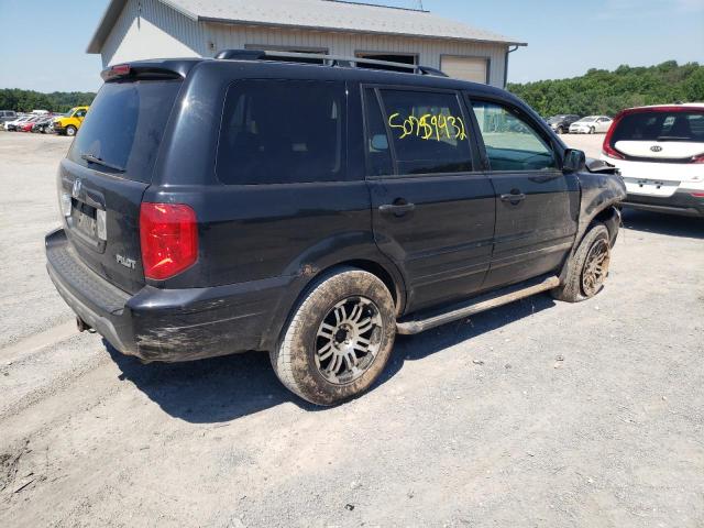 Photo 4 from auction – 2005 HONDA PILOT EXL with VIN 2HKYF18625H534336