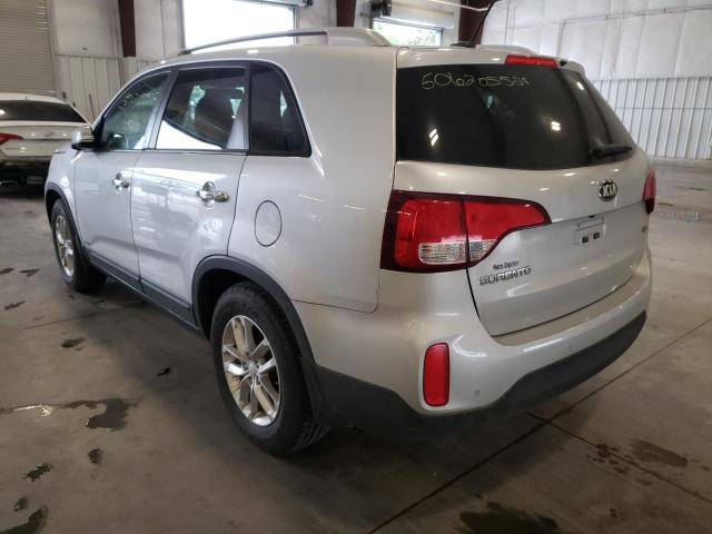 Photo 3 from auction – 2015 KIA SORENTO LX with VIN 5XYKTCA66FG604451