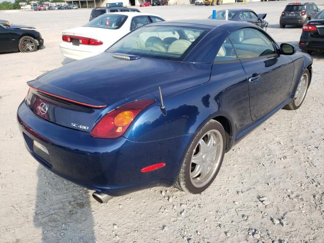 Photo 4 from auction – 2002 LEXUS SC 430 with VIN JTHFN48Y020015497