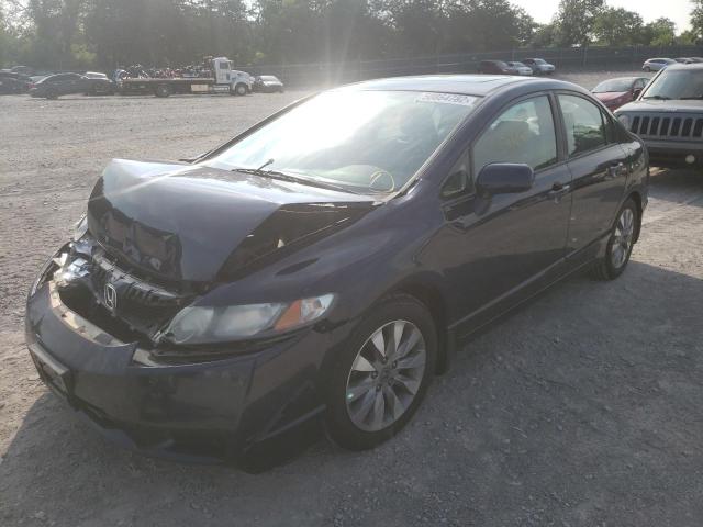 Photo 2 from auction – 2010 HONDA CIVIC EX with VIN 19XFA1F8XAE070978