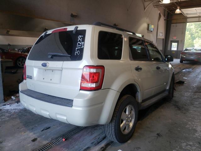 Photo 4 from auction – 2008 FORD ESCAPE XLT with VIN 1FMCU03138KA91606