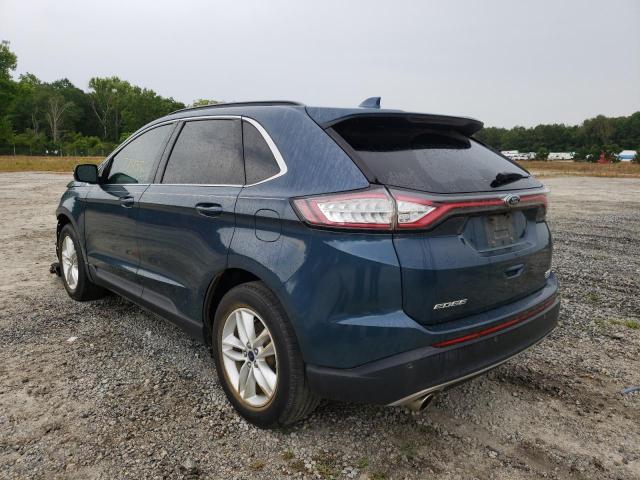 Photo 3 from auction – 2016 FORD EDGE SEL with VIN 2FMPK3J91GBB09689