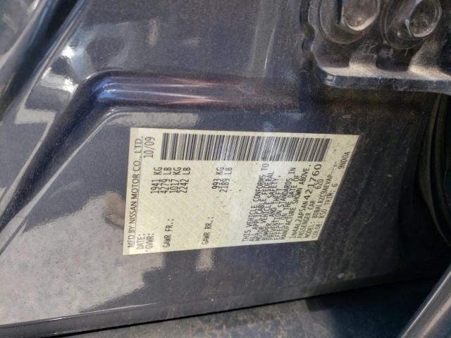 Photo 10 from auction – 2010 NISSAN ALTIMA BAS with VIN 1N4AL2AP5AN421760