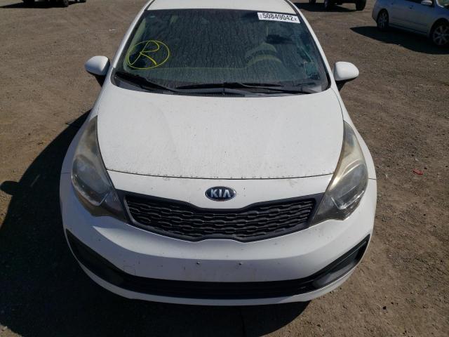 Photo 9 from auction – 2014 KIA RIO LX with VIN KNADM4A3XE6352073