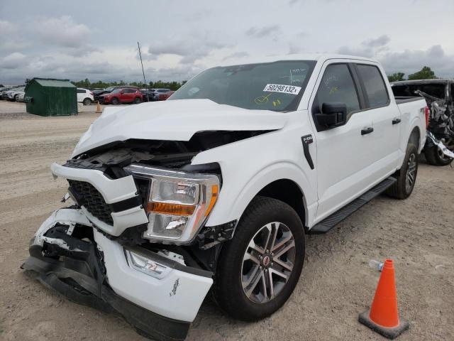 Photo 2 from auction – 2022 FORD F150 with VIN 1FTFW1E51NKD08891