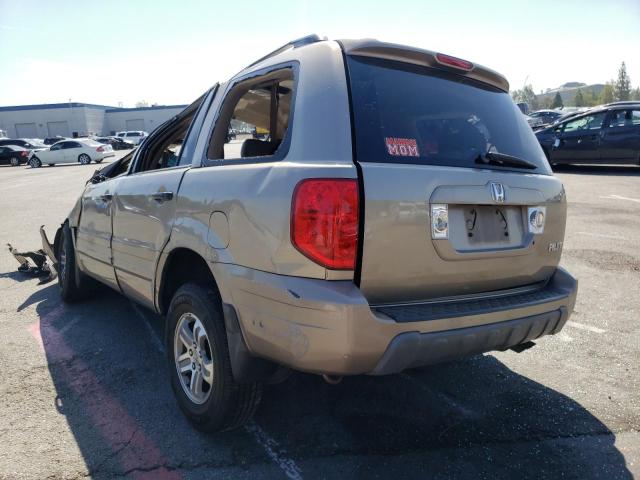 Photo 3 from auction – 2003 HONDA PILOT EXL with VIN 2HKYF18683H582825