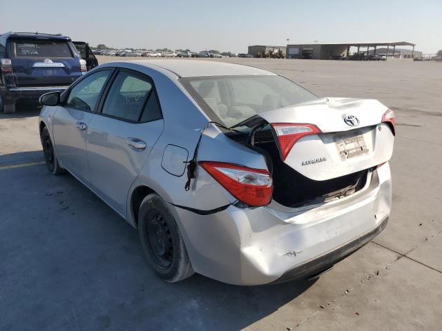 Photo 3 from auction – 2014 TOYOTA COROLLA with VIN 5YFBURHEXEP099148