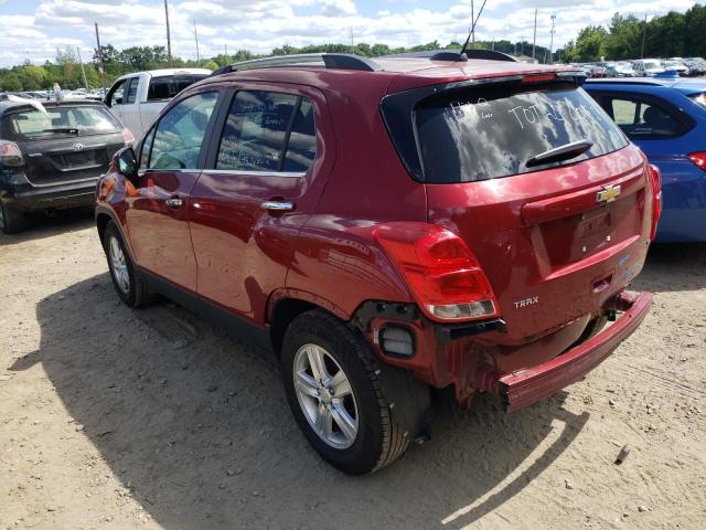 Photo 3 from auction – 2019 CHEVROLET TRAX 1LT with VIN 3GNCJLSBXKL291727