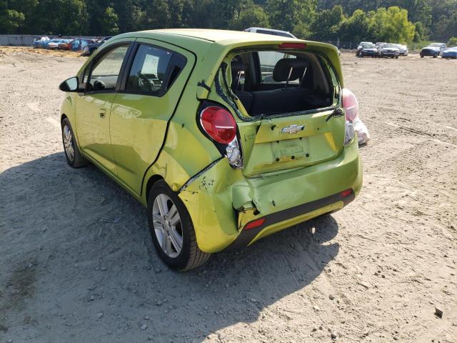 Photo 9 from auction – 2013 CHEVROLET SPARK LS with VIN KL8CB6S99DC585132