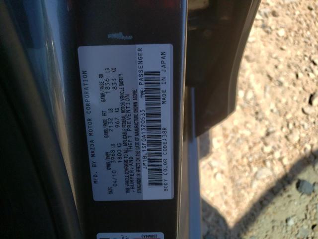Photo 10 from auction – 2010 MAZDA 3 I with VIN JM1BL1SF0A1320535