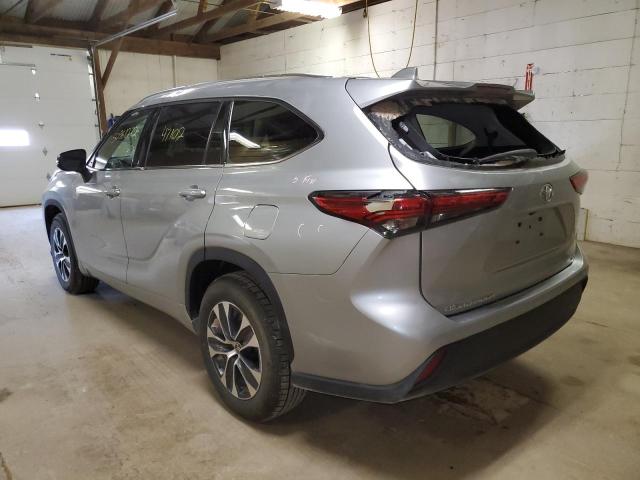 Photo 3 from auction – 2020 TOYOTA HIGHLANDER with VIN 5TDGZRAH1LS505348