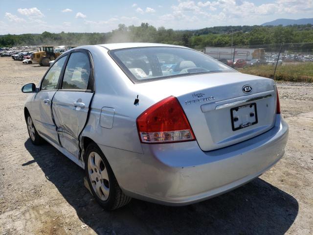 Photo 3 from auction – 2007 KIA SPECTRA EX with VIN KNAFE121375444670