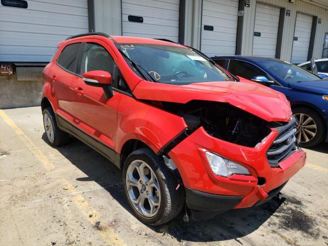 FORD ECOSPORT S 2021 with VIN MAJ6S3GL3MC437135 - Photo from auction