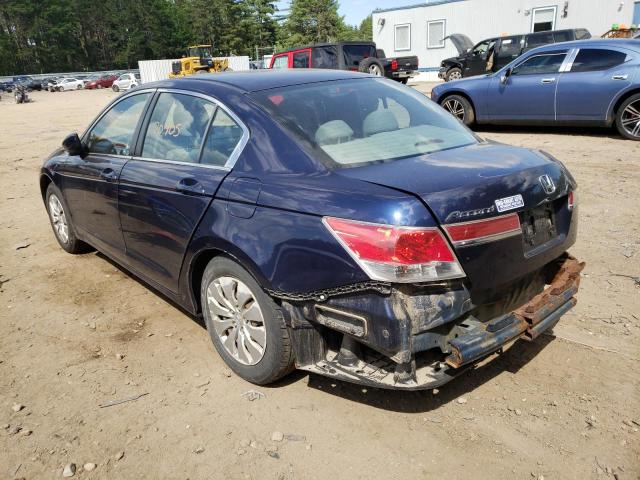 Photo 3 from auction – 2012 HONDA ACCORD LX with VIN 1HGCP2F3XCA123696