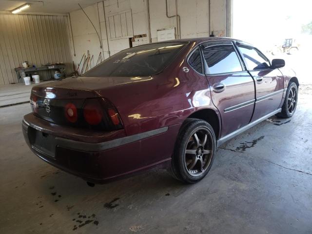 Photo 4 from auction – 2004 CHEVROLET IMPALA with VIN 2G1WF52E349372242