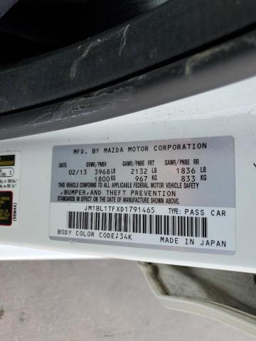Photo 10 from auction – 2013 MAZDA 3 I with VIN JM1BL1TFXD1791465