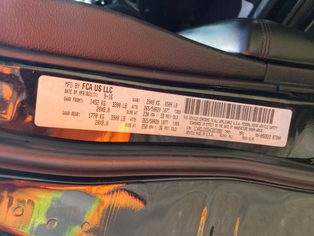 Photo 10 from auction – 2017 DODGE DURANGO GT with VIN 1C4RDJDG5HC657282