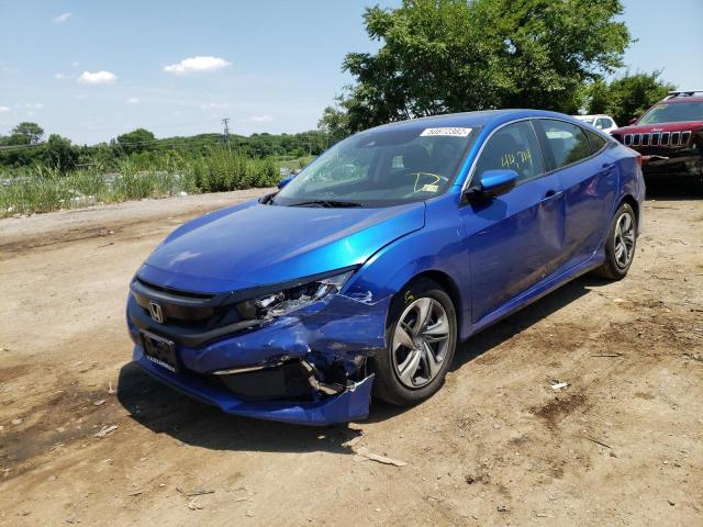 Photo 2 from auction – 2019 HONDA CIVIC LX with VIN 2HGFC2F69KH556963