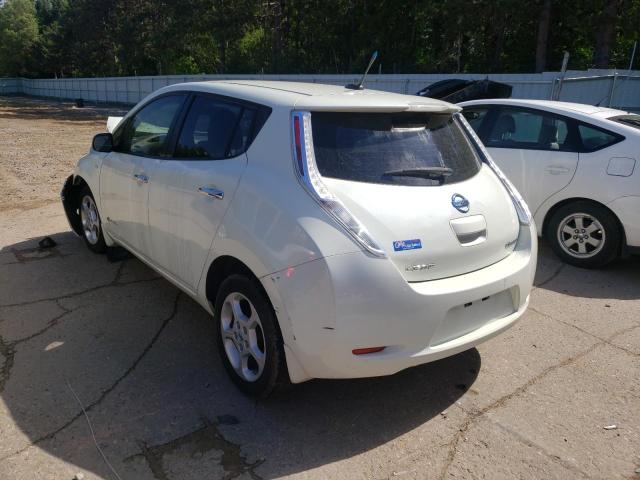 Photo 3 from auction – 2012 NISSAN LEAF SV with VIN JN1AZ0CP3CT023751