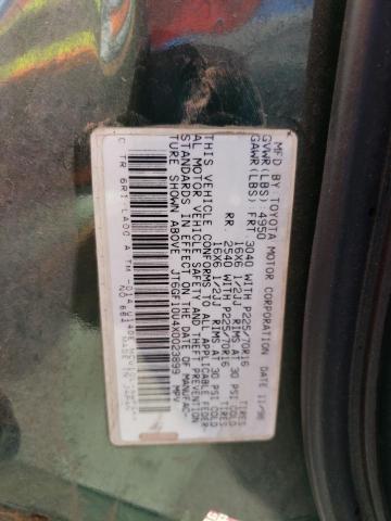 Photo 10 from auction – 1999 LEXUS RX 300 with VIN JT6GF10U4X0023899