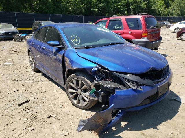 CHRYSLER 200 S 2015 with VIN 1C3CCCBG4FN604635 - Photo from auction