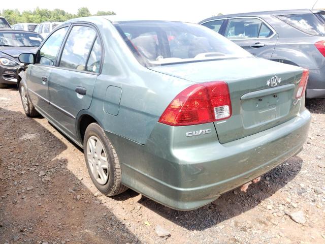 Photo 3 from auction – 2004 HONDA CIVIC DX with VIN 2HGES16414H569894
