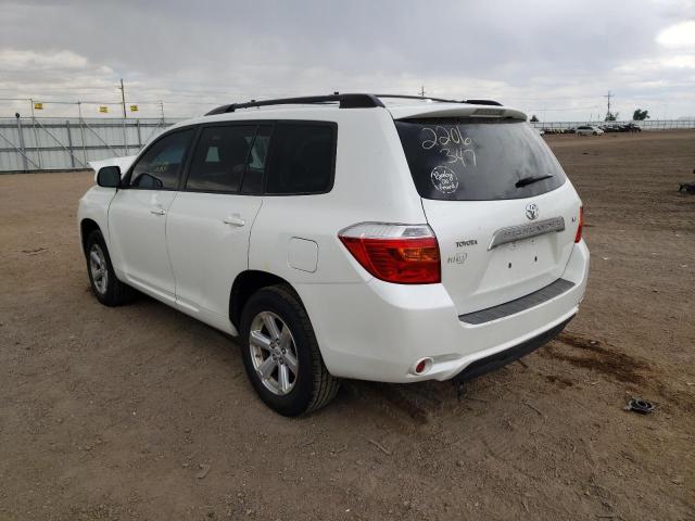 Photo 3 from auction – 2009 TOYOTA HIGHLANDER with VIN JTEDS41A692082193