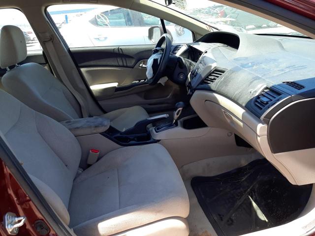 Photo 5 from auction – 2012 HONDA CIVIC LX with VIN 2HGFB2F51CH582680