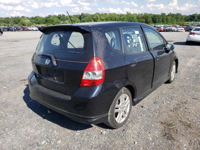 Photo 4 from auction – 2007 HONDA FIT S with VIN JHMGD38667S048113